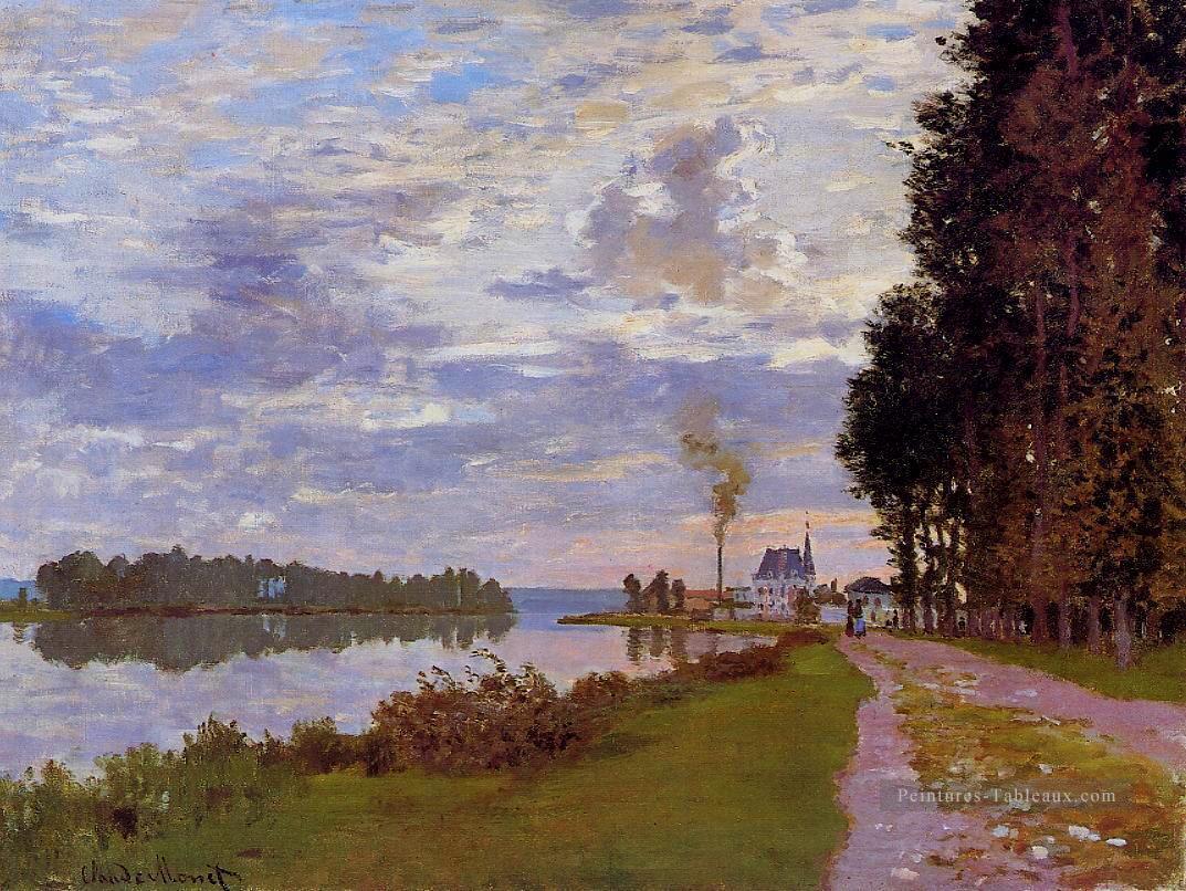 La Promenade d’Argenteuil II Claude Monet Peintures à l'huile